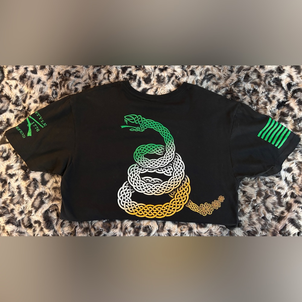 Grantsdale T-shirt, Irish snake size medium